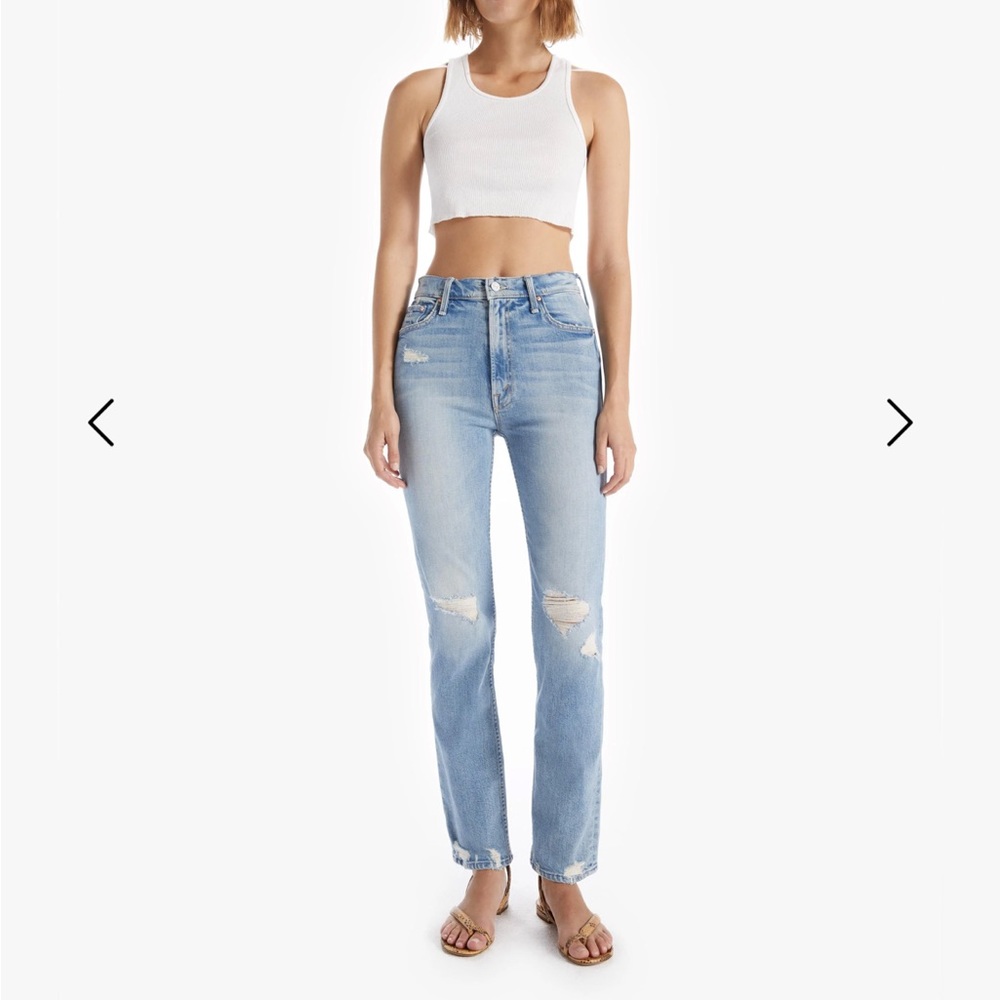 Mother Denim High Waisted Rider Skimp, size 29, The Confession colorway